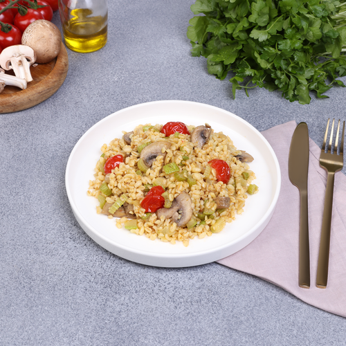 

Булгур с овощами 200 г