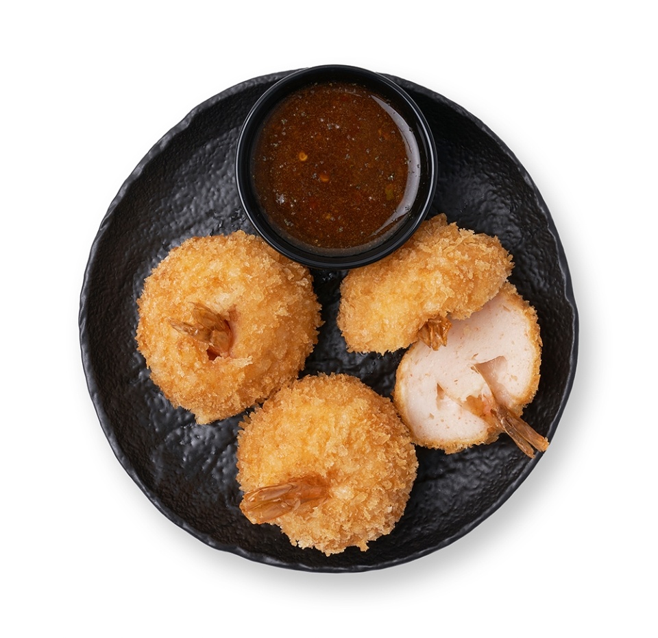 

Крокеты из креветок белоногих с соусом свит-чили Азбука Вкуса Taste Of 185 г