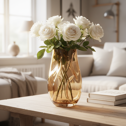 

Ваза Homeclub Flutter 16 х 28 см стекло арт. YCH-26