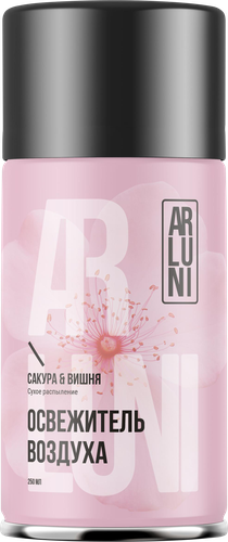 

Освежитель воздуха Arluni Сакура и вишня сменный баллон 250 мл