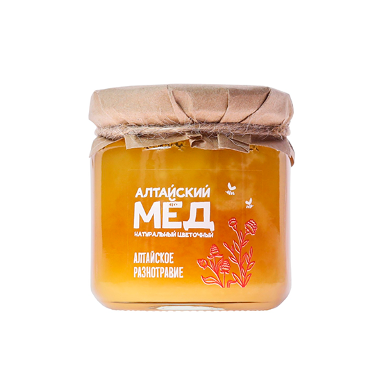 

Мед Гордость Алтая Алтайское разнотравье 250 г