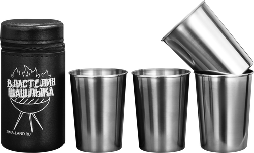 

Набор стаканов Сима-Ленд Властелин шашлыка 4 х 150 мл