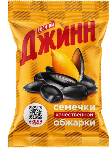 

Семечки Джинн жареные, 250 г