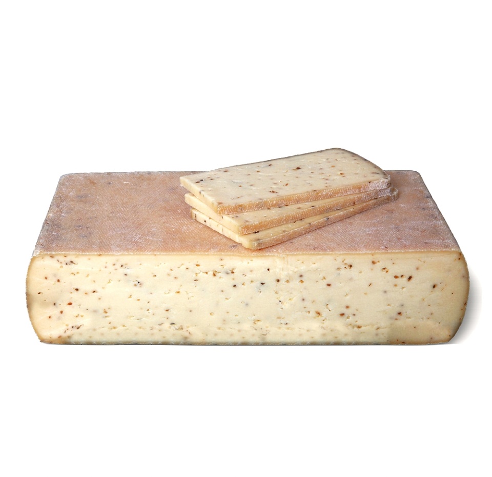 

Сыр полутвёрдый Oberberg Раклет с белыми грибами 52% вес