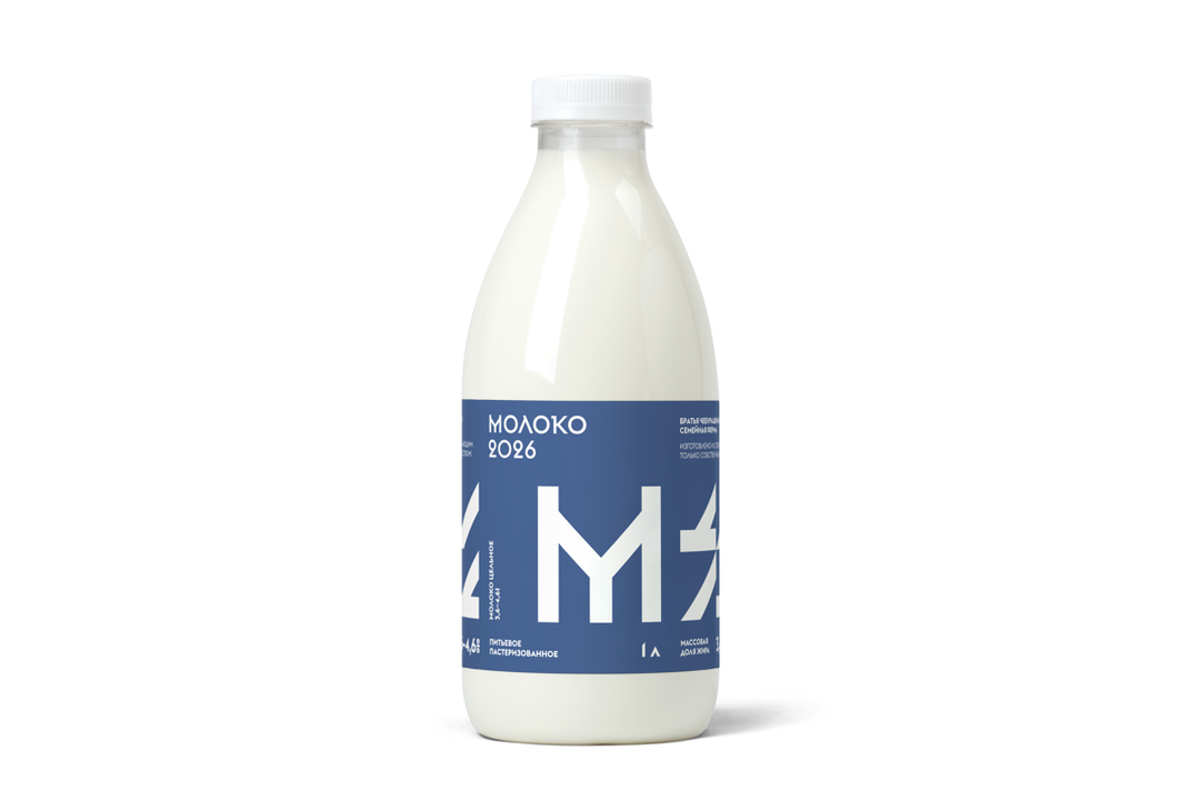 

Молоко Братья Чебурашкины цельное пастеризованное 3.6-4.6% 1 л