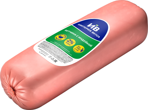 

Ветчина Империя Вкуса с индейкой вес