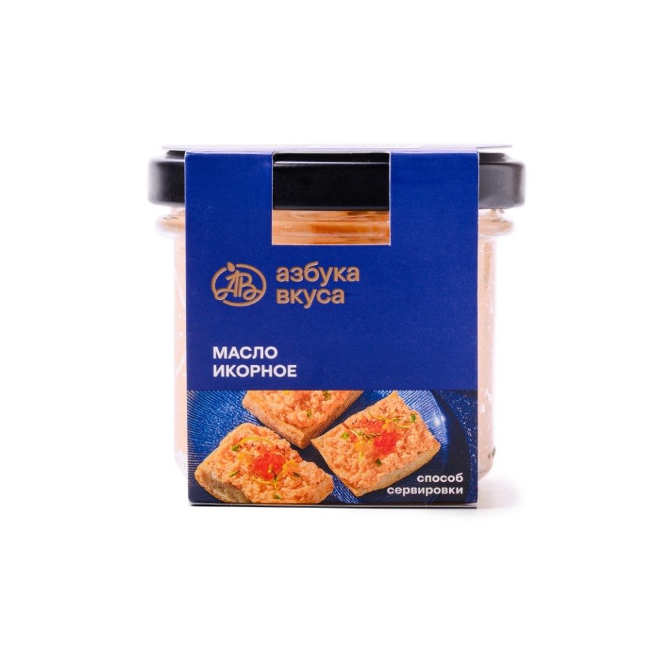 

Масло икорное Азбука Вкуса 90 г