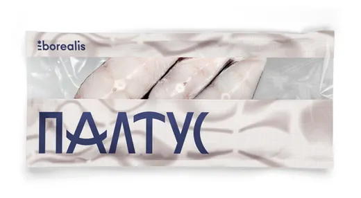 

Палтус Borealis синекорый свежемороженый стейк 400 г дизайн и цвет упаковки в ассортименте