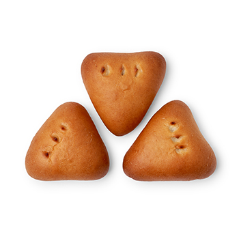 

Пирожки Азбука Вкуса постные с повидлом 3 шт. 195 г