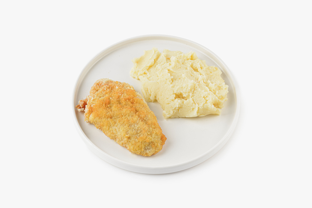 

Шницель куриный ВкусВилл с картофельным пюре 270 г