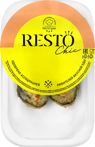 

Ролл Resto Chic Темпура с креветкой 180 г