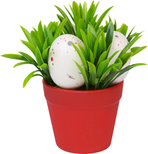 

Сувенир Homeclub Яйца в ведерке 11 см