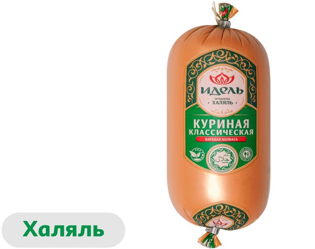 

Колбаса Идель Куриная классическая Халяль 500 г