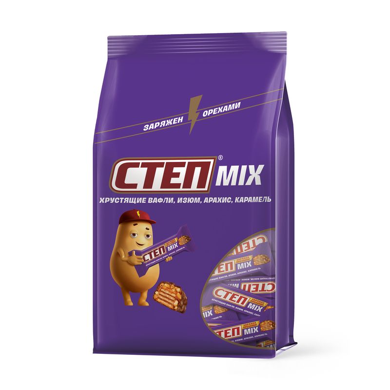 

Конфеты Славянка Степ MIX шоколадные 200 г