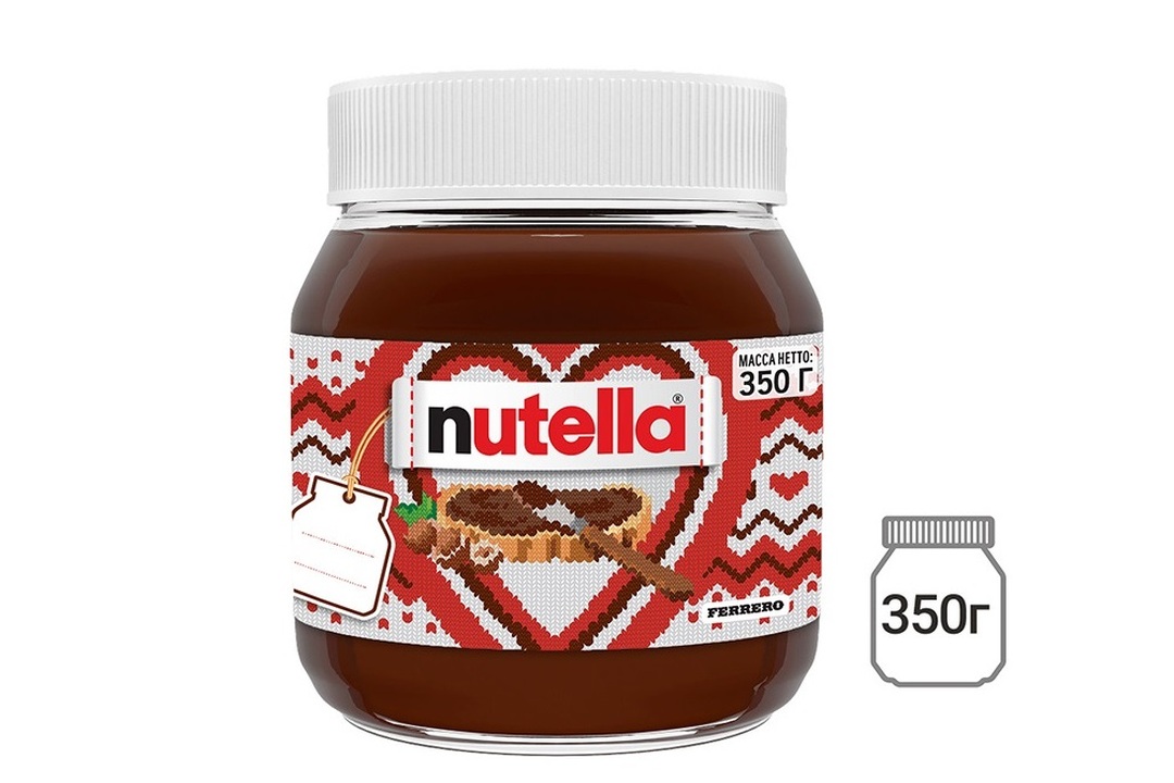 

Паста ореховая Nutella с добавлением какао 350 г дизайн упаковки в ассортименте