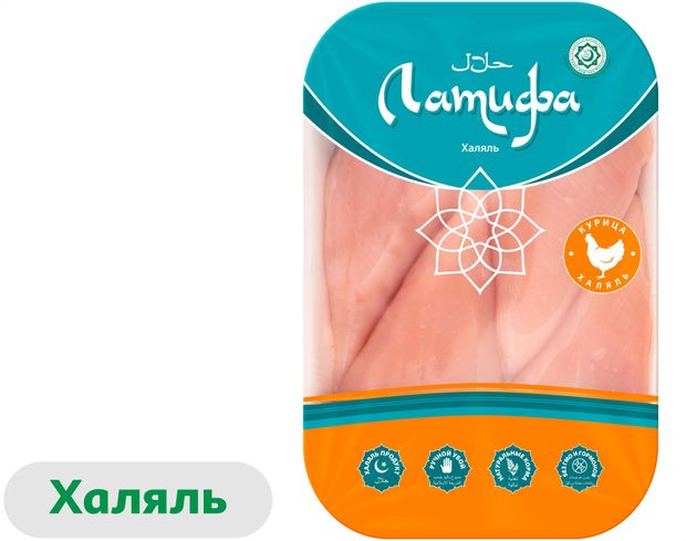 

Филе цыпленка-бройлера Латифа Халяль без кожи вес