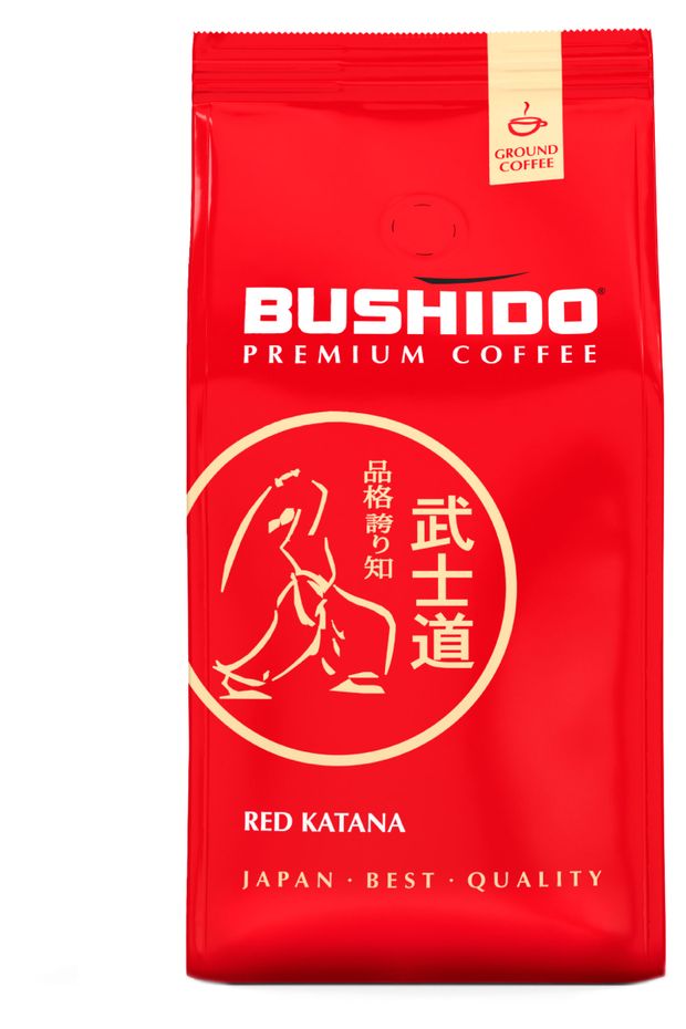 

Кофе молотый Bushido Red Katana 227 г