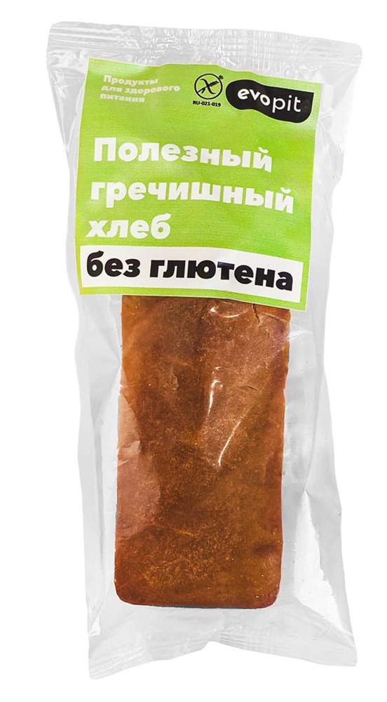 

Хлеб Evopit гречишный без глютена 230 г