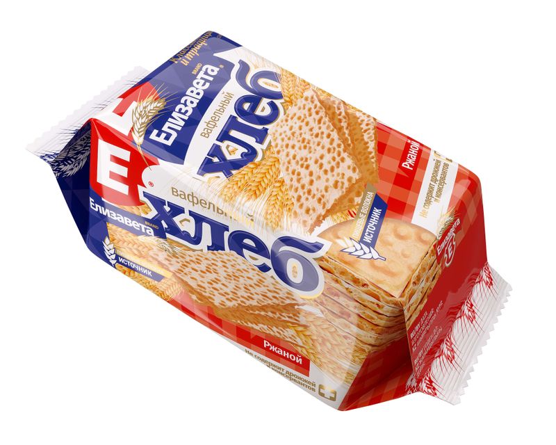 

Хлебцы ржаные Елизавета вафельные 75 г