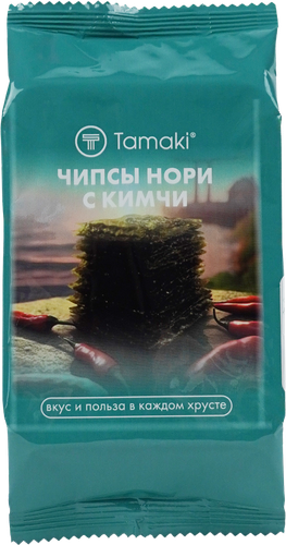 

Чипсы нори Tamaki кимчи 4 г