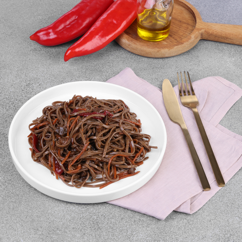 

Лапша Свели гречневая с овощами 250 г