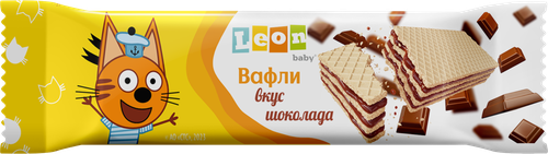 

Вафли Leon baby Три Кота шоколад 27 г