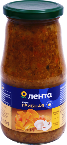 

Икра грибная Лента 530 г