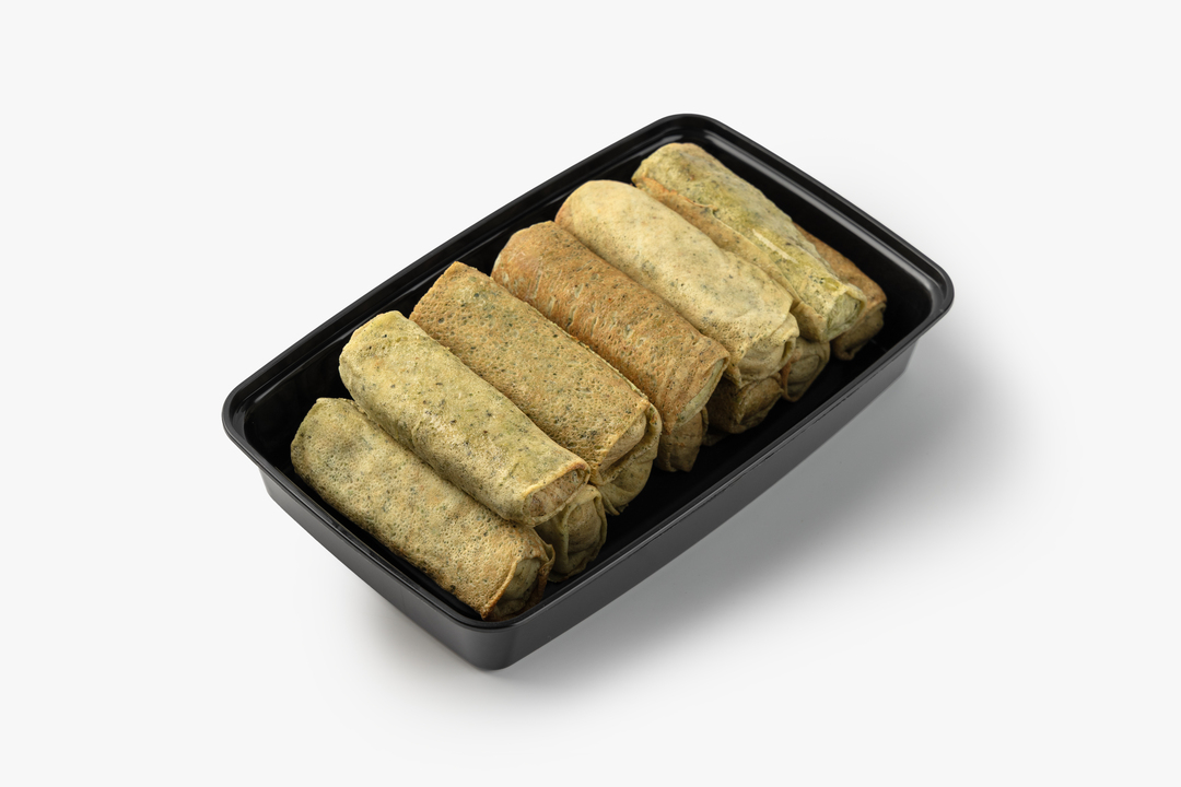 

Семейная порция блинчиков ВкусВилл с печенью и яйцом 12 шт. 950 г