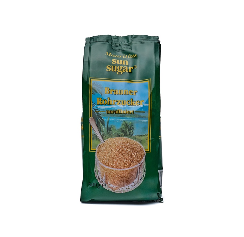 

Сахар тростниковый коричневый кристаллический Mauritius Sun Sugar 500 г