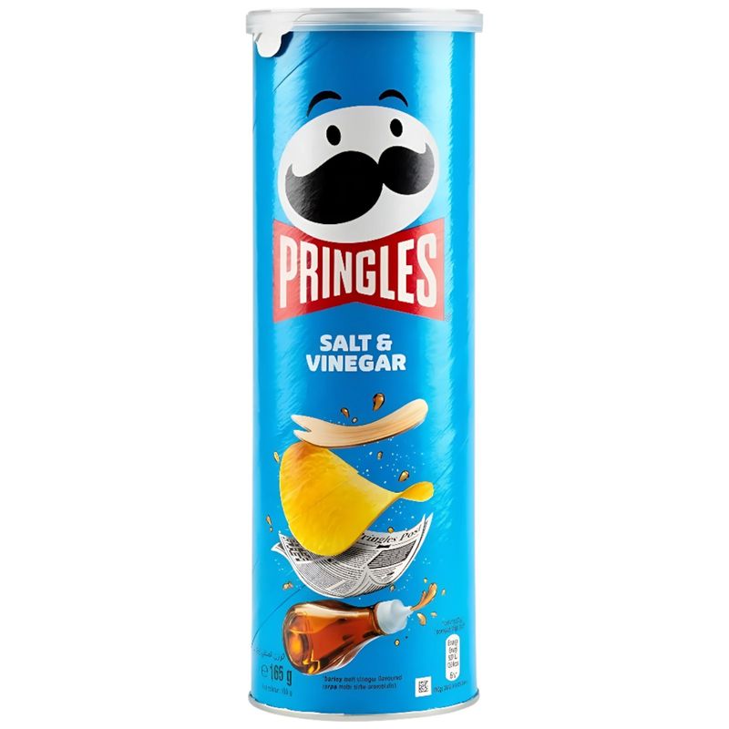 

Чипсы картофельные Pringles Соль и уксус 165 г