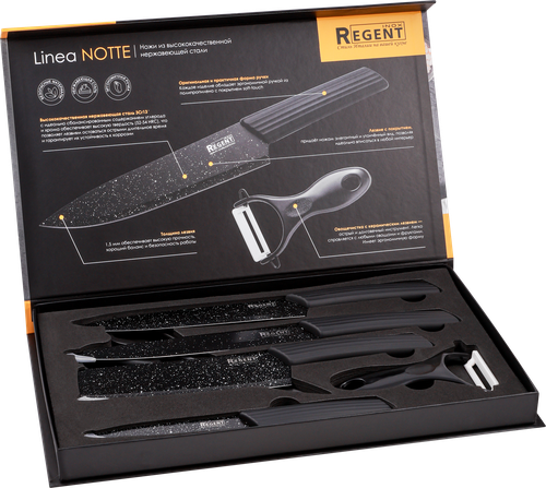 

Набор ножей Regent inox Linea Moka 6 предметов