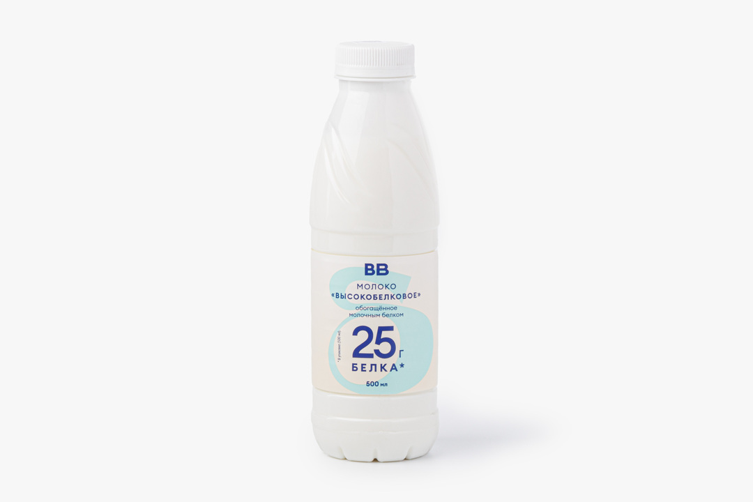 

Молоко питьевое ВкусВилл обогащенное молочным белком 1.5% 500 мл