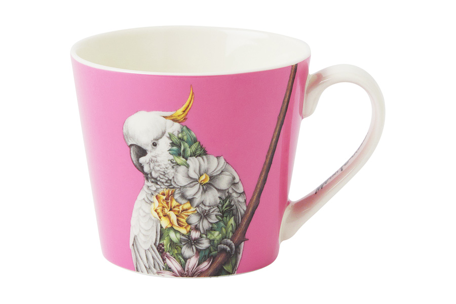 

Кружка фарфорова Maxwell&Williams Живая планета. Попугай коллекция Marini Ferlazzo в подарочной упаковке 370 мл