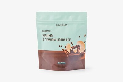 Кешью ВкусВилл в темном шоколаде 80 г