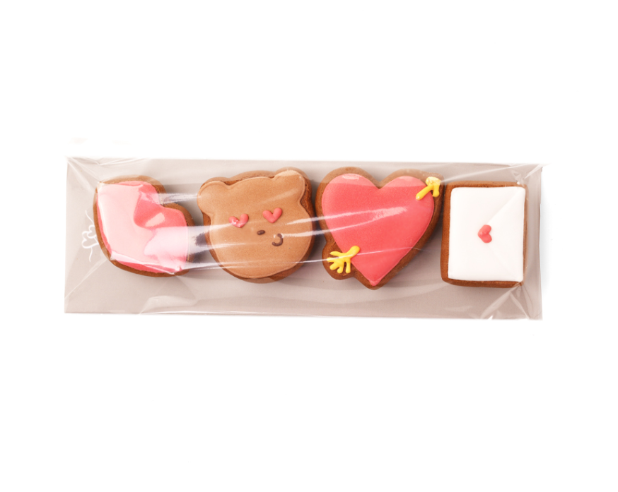 

Мини-набор пряников Baker-Maker Нежные поцелуи шоколад 55 г