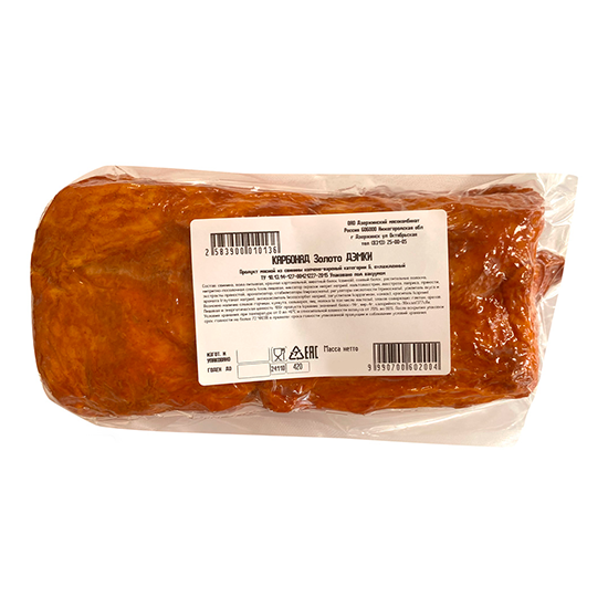 

Карбонад Золото Дэмки варено-копченый весовой