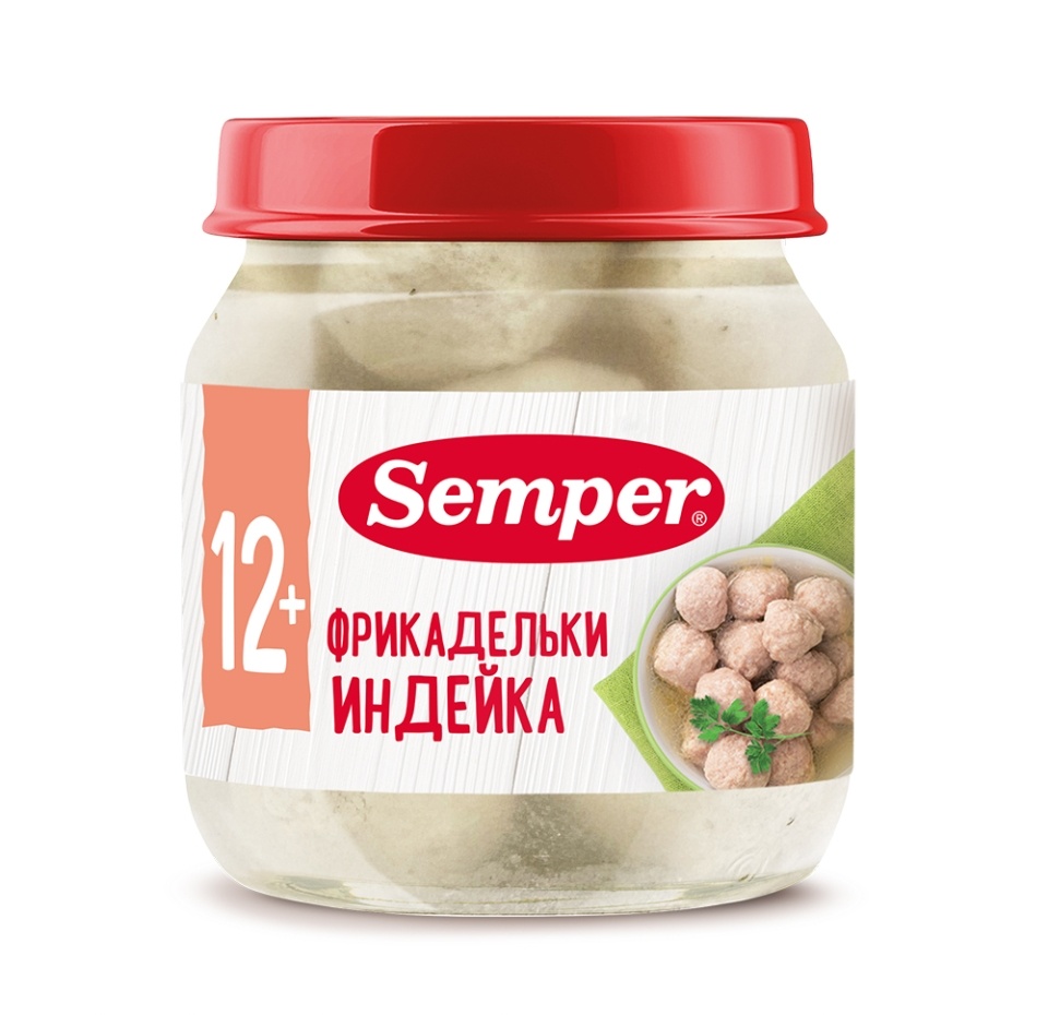 

Фрикадельки Semper из индейки с 8 месяцев 100 г