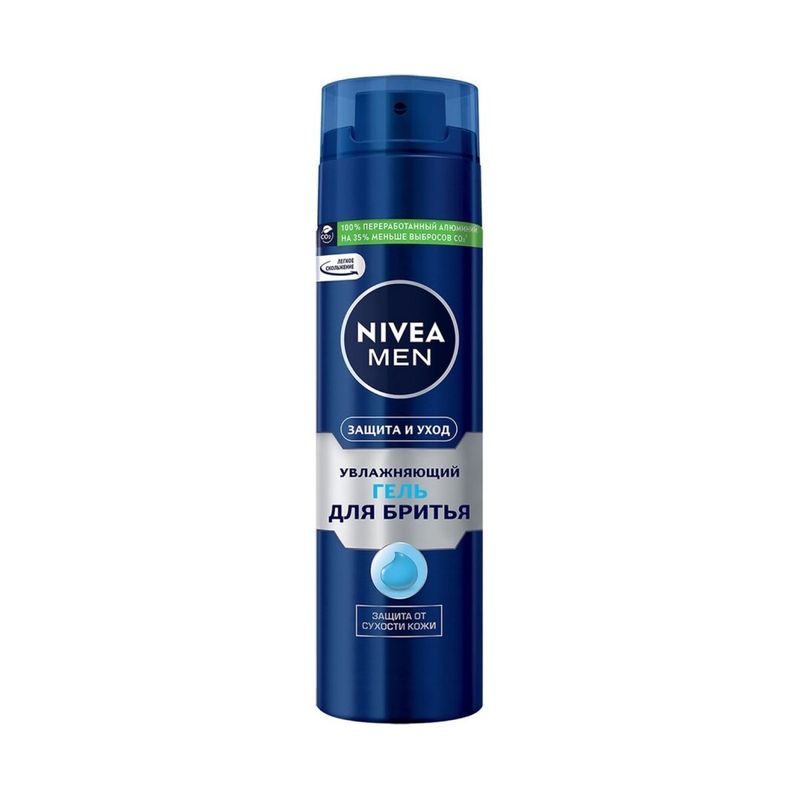 

Гель для бритья Nivea Men Защита и уход увлажняющий 200 мл
