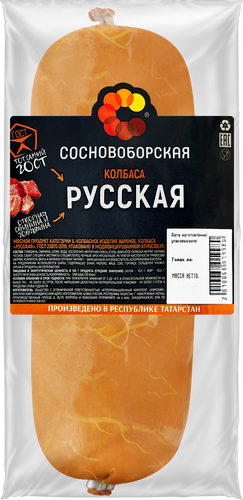 

Колбаса вареная Сосновоборская Русская вес