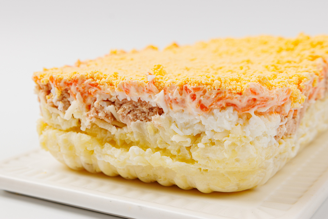 

Салат ВкусВилл Мимоза 600 г