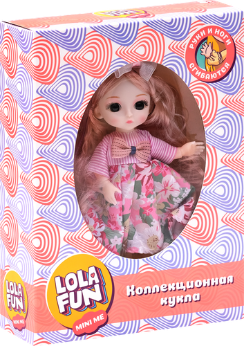 

Кукла Lola Fun DL-1812D коллекционная