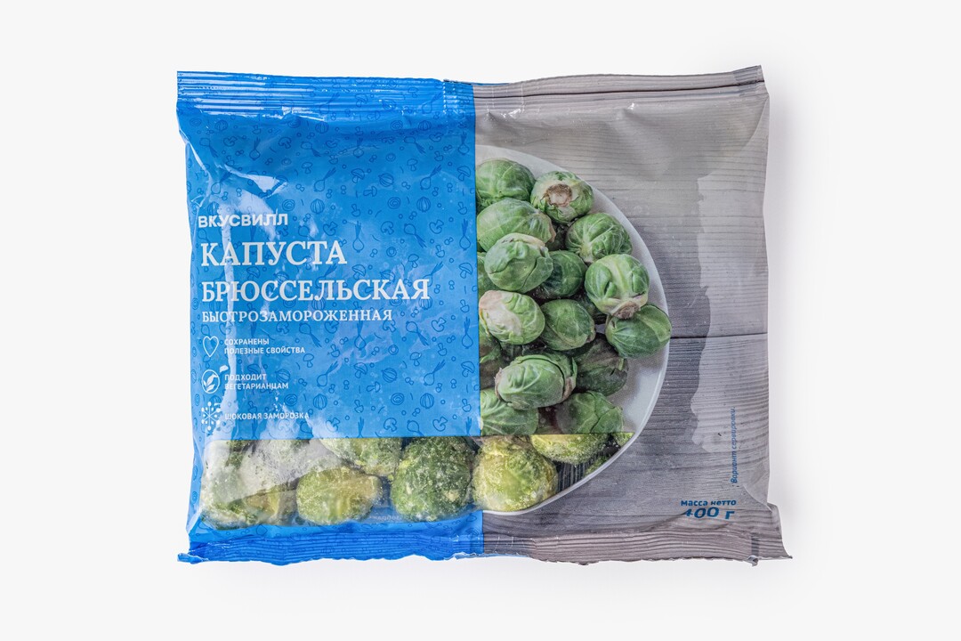 

Капуста брюссельская свежезамороженная
