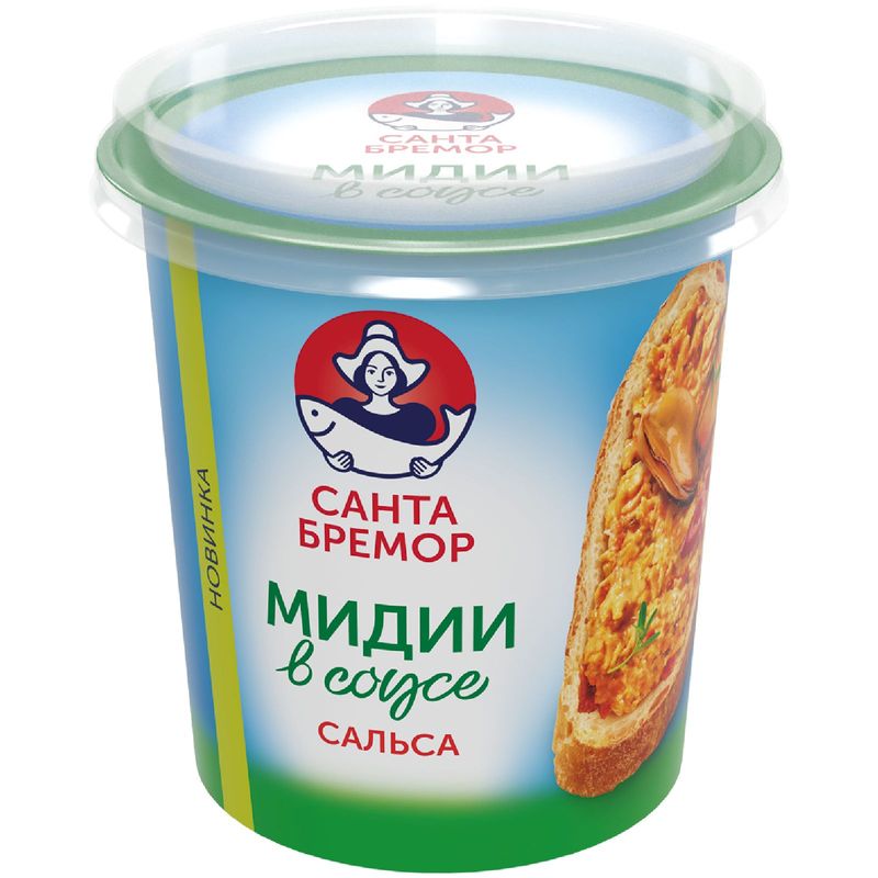 

Паста Санта Бремор Сальса из мяса мидии чилийской 150 г