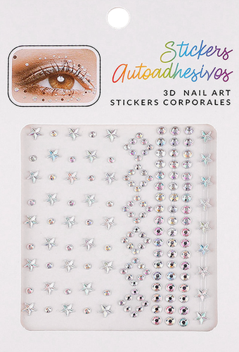 

Набор наклеек Феникс-Презент для лица и тела 17.6 x 10.7 см 1 шт. дизайн в ассортименте