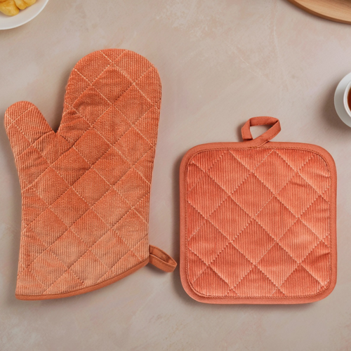 

Прихватка Homeclub Cozy Autumn вельвет 17х17 см Арт. AF-01+C77:E77