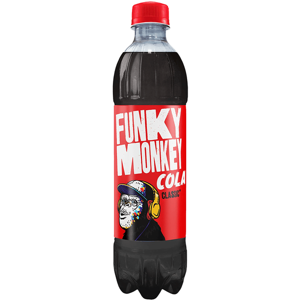 Напиток Funky Monkey Cola Classik безалкогольный 0.5 л