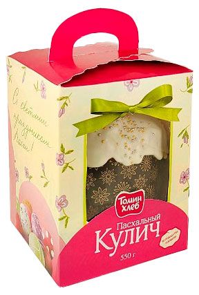 

Кекс Томин Хлеб Пасхальный 550 г