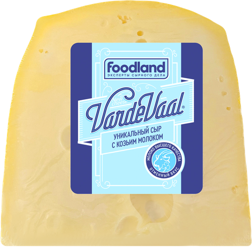 

Сыр полутвердый Vardevaal с козьим молоком 45% без змж вес