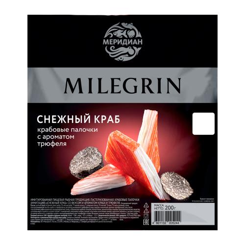 

Крабовые палочки Milegrin с ароматом трюфеля охлажденные 200 г