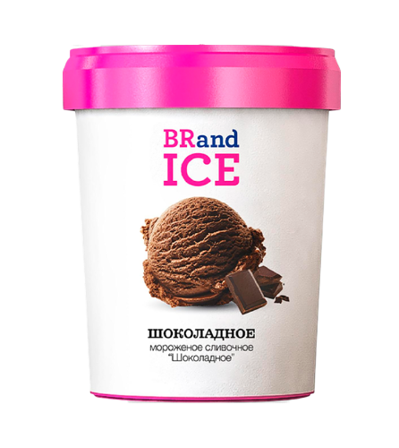 Мороженое Brandice Шоколадное сливочное БЗМЖ 500 г